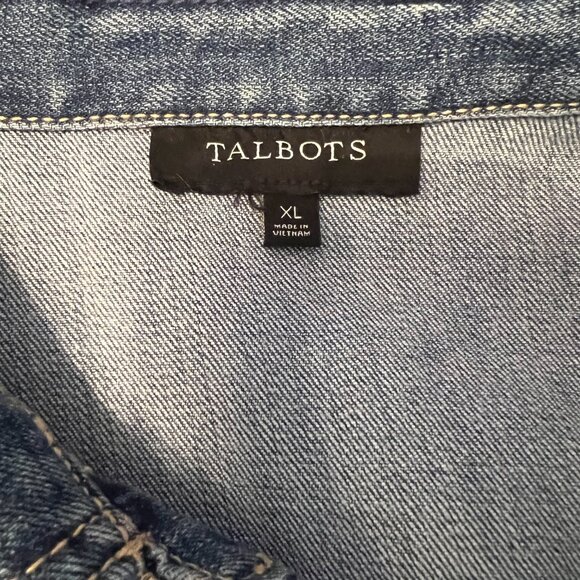 Talbots Demin Jacket - Picture 2 of 5